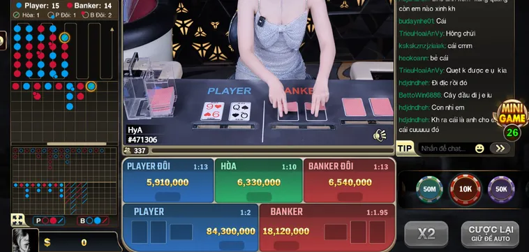 Chinh Phục Baccarat BigWin Livestream Tại B52 Club Nhận Thưởng Khủng