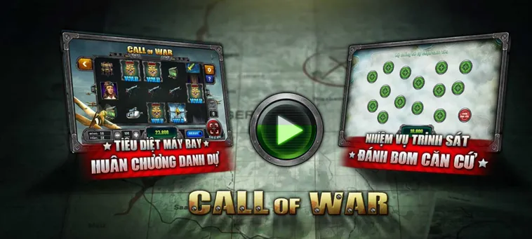 Bùng Nổ Chiến Trường Cực Cháy Cùng Nổ Hũ Call Of War Tại B52 Club