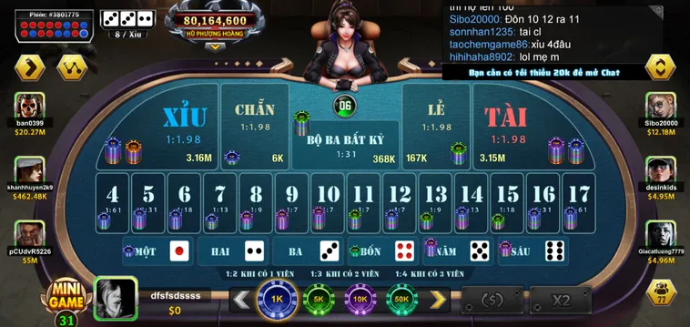 Bí Quyết Chơi Casino Sicbo Phượng Hoàng Tại B52 Club Luôn Thắng 2026
