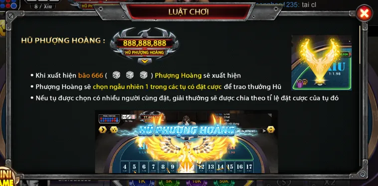 Bí Quyết Chơi Casino Sicbo Phượng Hoàng Tại B52 Club Luôn Thắng 2026