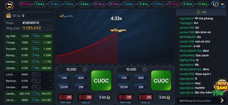 Chinh Phục Bầu Trời Cùng Minigame Tiêm Kích F35 Tại B52 Club