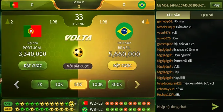 Bí Quyết Cá Cược Bóng Đá Volta MD5 Tại B52 Club Luôn Thắng 2026