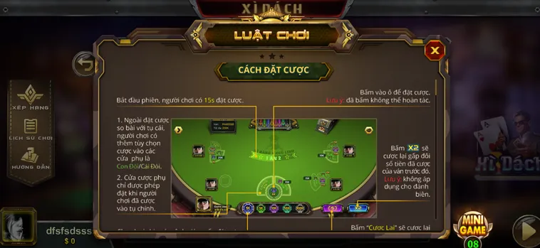 Xì Dách Tại B52 Club Đỉnh Cao Game Bài Đổi Thưởng Trực Tuyến
